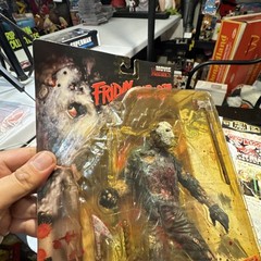 SEALED 1998 Mcfarlane Toys Movie Maniacs Series 1 Bloody Variant Jason Voorhees