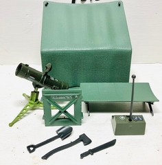 GI Joe 1984 BIVOUAC Complele Unbroken Vintage Hasbro Battlefield Accessories