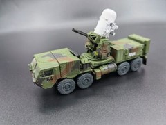1/72 U.S HEMTT A4 Tank Mobile Dense Array NATO Tricolor Finished Model 3D Print