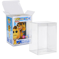 Lot 5 20 50 100 Pop Protector Cases (0.4mm) for 4″ Funko POP! Vinyl Figures Box