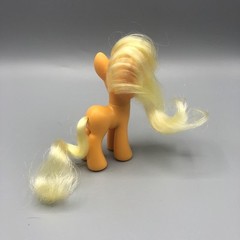 My Little Pony APPLEJACK 3in Brushable Rare Apple Jack With Bangs