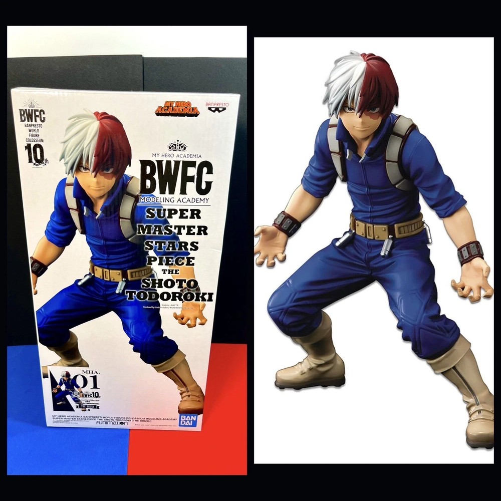 Banpresto My Hero Academia – Shoto Todoroki (Brush) World Colosseum 8.5in Figure