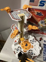 Vintage 1987 StarCom Space Force Starbase Station/Platform w/Box PLEASE READ