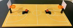 🏀 New Zuru 5 Surprise NBA Ballers Series 2 Full Court w Hoops,Mystery NBA Cards
