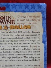 John Wayne The Duke Figure Dollor Dollar Horse w/Box Schylling 100 Years