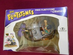 McFarlane Toys Mcfarlane Hanna Barberra Series: 1 Fred Flintstone In Cruiser