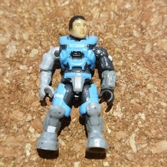 MEGA Construx Halo Series 10 Spartan KAT-B320 GFT38 loose figure no Pauldrons