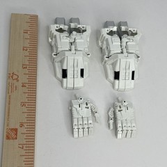 White Hand & Foot Upgrade Kit For Combiner Wars Superion Bruticus Defensor