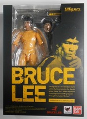 Tamashi Nations S.H. Figuarts Bruce Lee (Yellow Track Suit), Approx. 5.5 inches