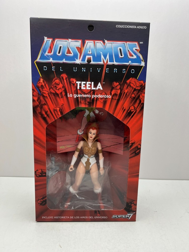 MOTU VINTAGE MASTERS OF THE UNIVERSE SUPER7 FILMATION TEELA LOS AMOS NEW