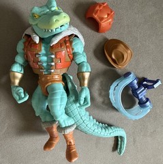 MOTU Origins Turtles of Grayskull LEATHERHEAD Deluxe Action Figure Complete Set
