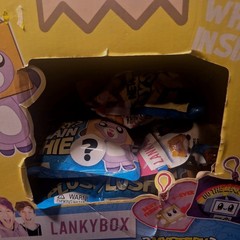 LANKYBOX Mystery Keychain Plushie/Mystery Fig NEW Sealed 7pc LOT w/Display 🔥🔥
