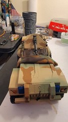 Custom G.I. Joe Cobra Joytoy Ranger Armored Vehicle Truck 1/16 1/18