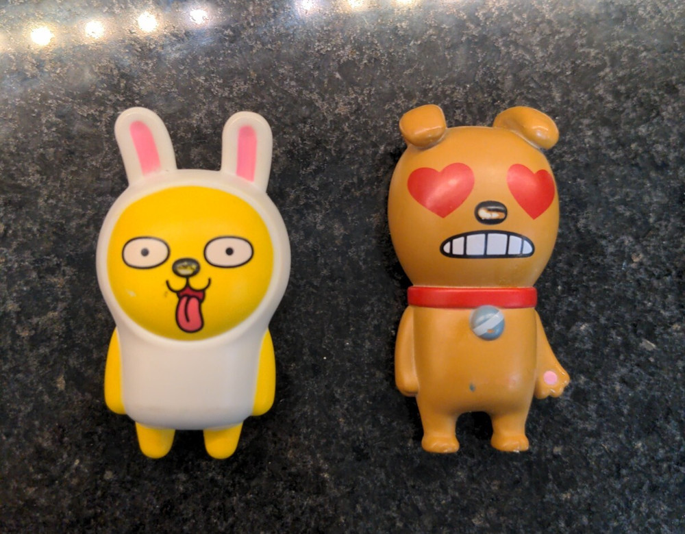KAKAO FRIENDS MUZI FRODO Car Auto Air Freshener Vent Clip Set of 2 Used
