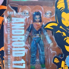 S.H. Figuarts Android 17 & Android 18 Dragon Ball Z DBZ Event Exclusive