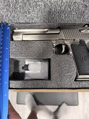 1:1 DESERT EAGLE Toy Gun Nonfiring Israeli Defense All Metal Extremely Rare 2lbs