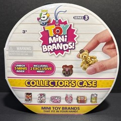 Zuru Minibrands Toy Collector’s Case Includes 5 Minis Including 2 Exclusive Mini