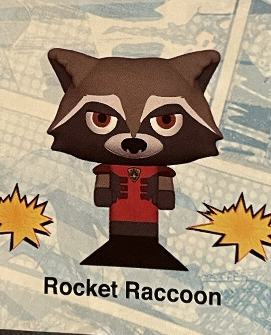NEW SEALED Marvel Chibi Snapz by Bullistoy – Series 3 – Rocket Raccoon