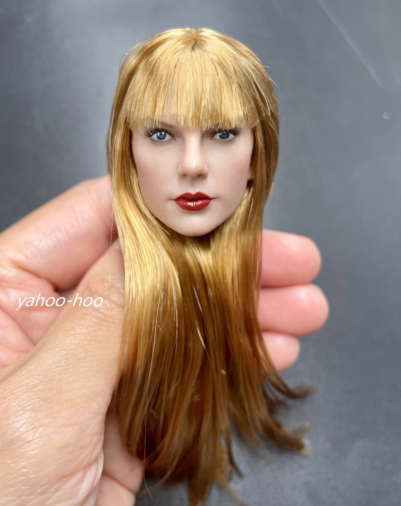 1/6 Female Head Sculpt GC042A for 12” Action Figure PHICEN TBL Doll