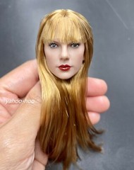1/6 Female Head Sculpt GC042A for 12” Action Figure PHICEN TBL Doll