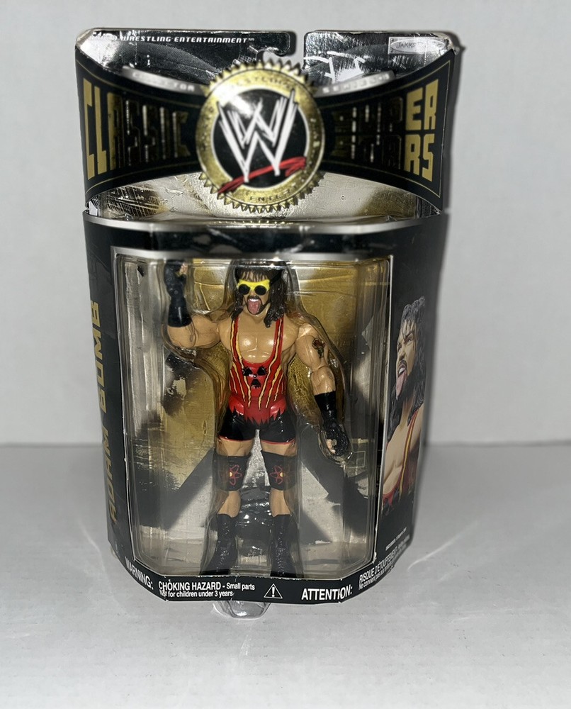 Adam Bomb Bryan Clark WWE Classic Superstars Series 19 WWF AEW rear *READ