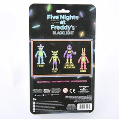 Five Nights At Freddy FNAF Blacklight 5″ Articulated Action Figure Toy – Foxy