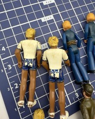 1979 VTG Tonka Toys Play People Action Figures 3.75″ Lot Of 8
