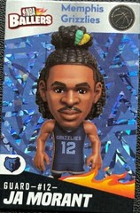 #12 Ja Morant Memphis Grizzlies Wearing Team Jersey Zuru NBA Ballers