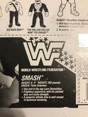 WWF Hasbro DEMOLITION SMASH Series 1 First Edition MOC – RARE!