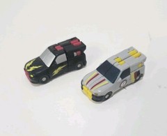 Transformers Armada MiniCon DIRTBOSS Race Team Skyboom Shield & Road Assult