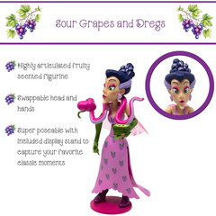 Boss Fight Studio Strawberry Shortcake Deluxe Villains 3-Pack BUNDLE– Sour