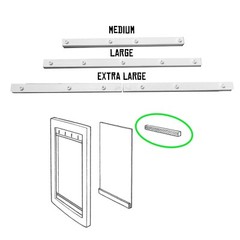 Replacement Bracket for Pet Safe Dog Door (Extra Large – 6 Holes)