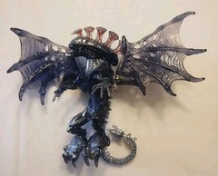 1992 Kenner Aliens – Flying Alien Queen 5″ Xenomorph Action Figure WORKS