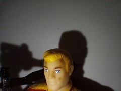 Defenders of the Earth FLASH GORDON 1985 Galoob w/ Sword, Broken Gun Works