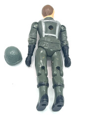 G I Joe 1982 Straight Arm GRAND SLAM w/ Helmet-new O ring/tight joints – read