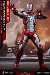 Hot Toys 1:6 Iron Man Mark V – MMS Diecast, Multicoloured