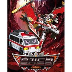 Metal Cardbot W 3 Set Savannard Bloodwing Tachy Transform Robot Toy Korea