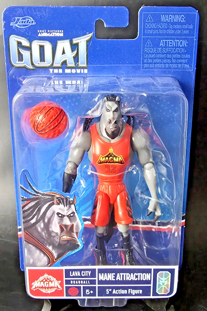 GOAT The Movie Mane Attraction Magma #12 Lava City 5″ Action Figure Jada Toys
