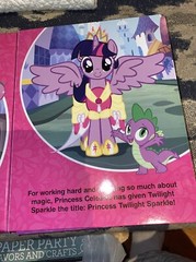 My Little Pony Book & Blocks With Playmate Age 3 And Up