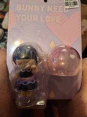 POPMART BUNNY NEED YOUR LOVE HANG CARD FIGURINE