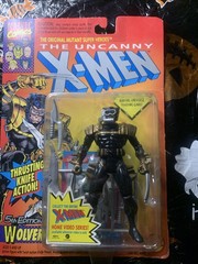 X-Men: Wolverine 5th Ed, Black Ed with Thrusting Knife Action by Toy Biz 1993