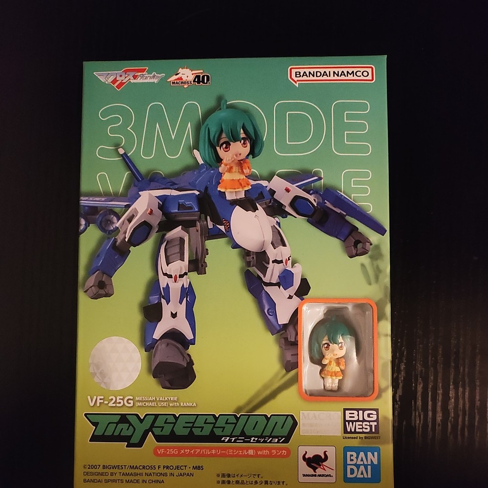 Macro Tiny Sessions VF-25G Messiah Valkyrie Michael Use With Ranka Bandai Spirit