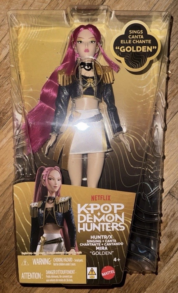 KPop Demon Hunters HUNTR/X: Mira “Golden” Singing Doll PRESALE (SHIPS 7/30/26)