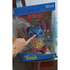 [BIG! 10 in ]TOPTOY “HELLO Stitch” Summer Series Figurines Model Doll Toys