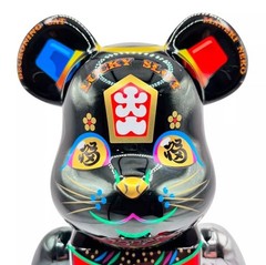 Medicom Toy Bearbrick Lucky Cat Jackpot 400％ DCON 2024 Be@rbrick
