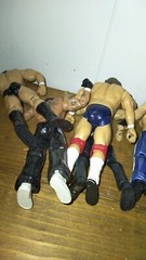 12 PC LOT JAKKS Pacific WWE Wrestling ACTION FIGURES 99 – 03 MYSTERIO HILLBILLY