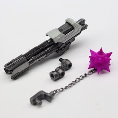 3D DIY Arm Cannon + Meteor Hammer Weapon Upgrade Kit For SS114 Megatank HOT