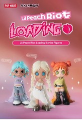 POP MART x Lil Peach Riot : Loading! Series Confirmed Figure Dolls Toy Open Box