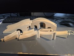 Wooden Train Lot Brio, Melissa & Doug Trians And Tracks