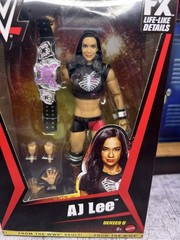AJ Lee – WWE From the Vault Ringside Exclusive Series 9 BRAND NEW IN HAND